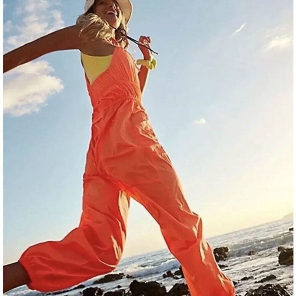 Free People Movement Tropic Sport One-Piece Hot Watermelon size XS NWOT